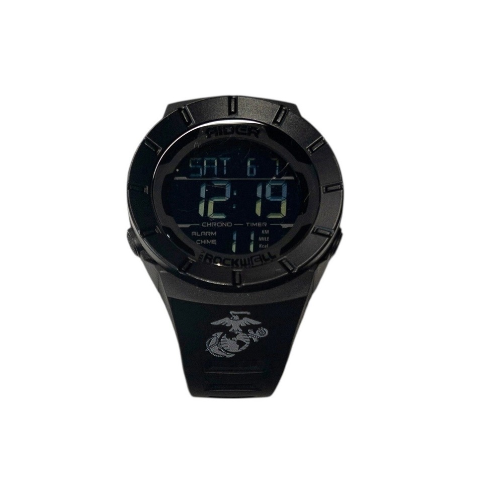 Rockwell Coliseum USMC Edition Watch Blackout 49mm 10ATM Glow Marine Corps.‎